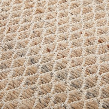 Woven Lattice Indoor/Outdoor Rug, 5x8, Natural - Image 3