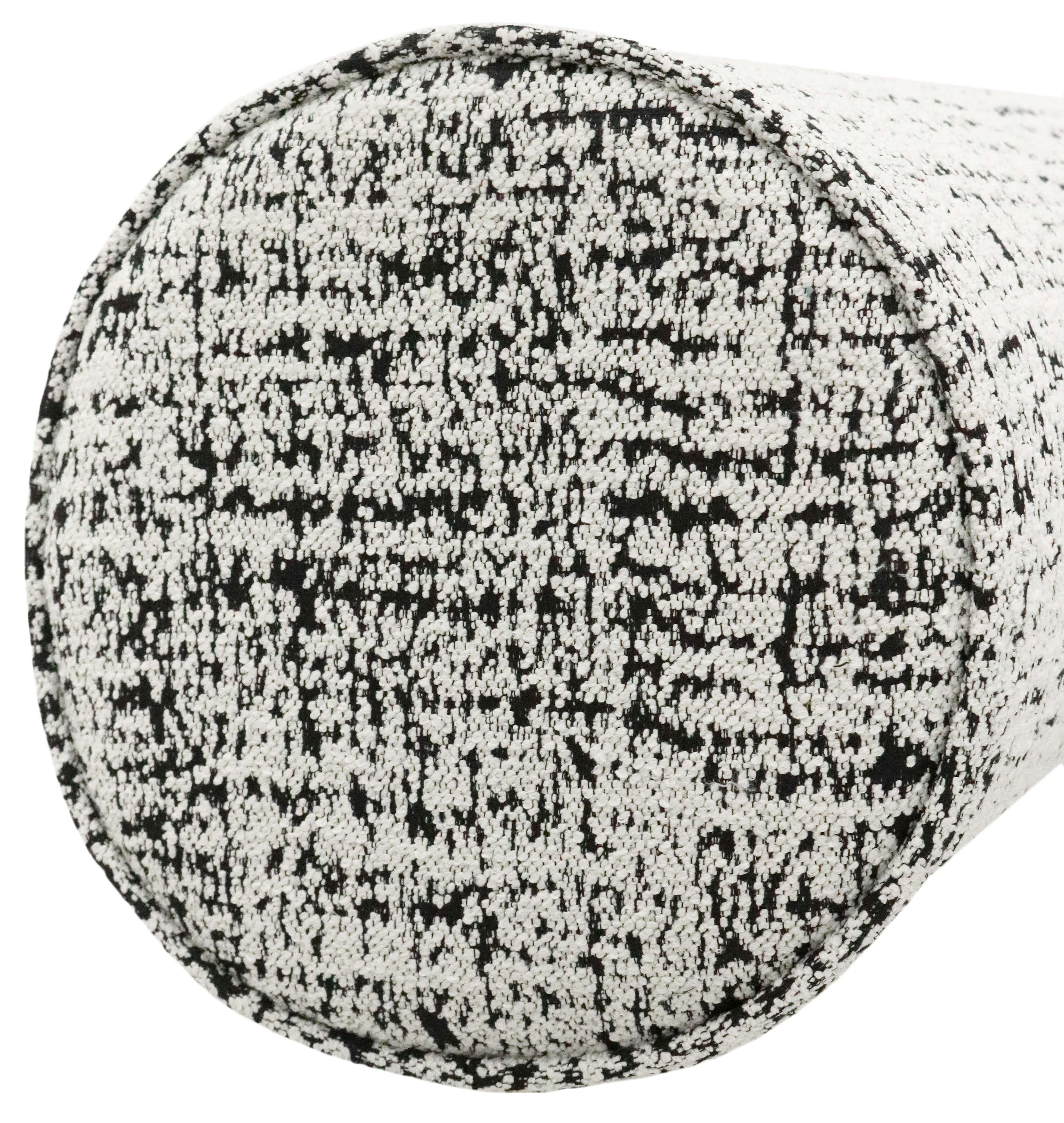 THE BOLSTER :: URBAN BOUCLÉ // CAVIAR - QUEEN // 9" X 36" - Image 1