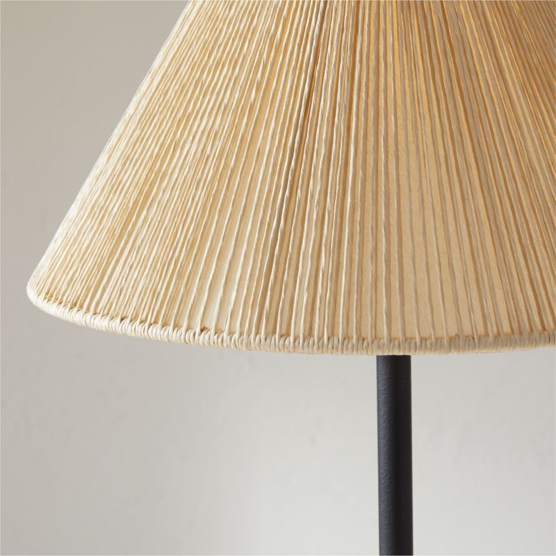 Slight Table Lamp with Neutral Shade - Image 2