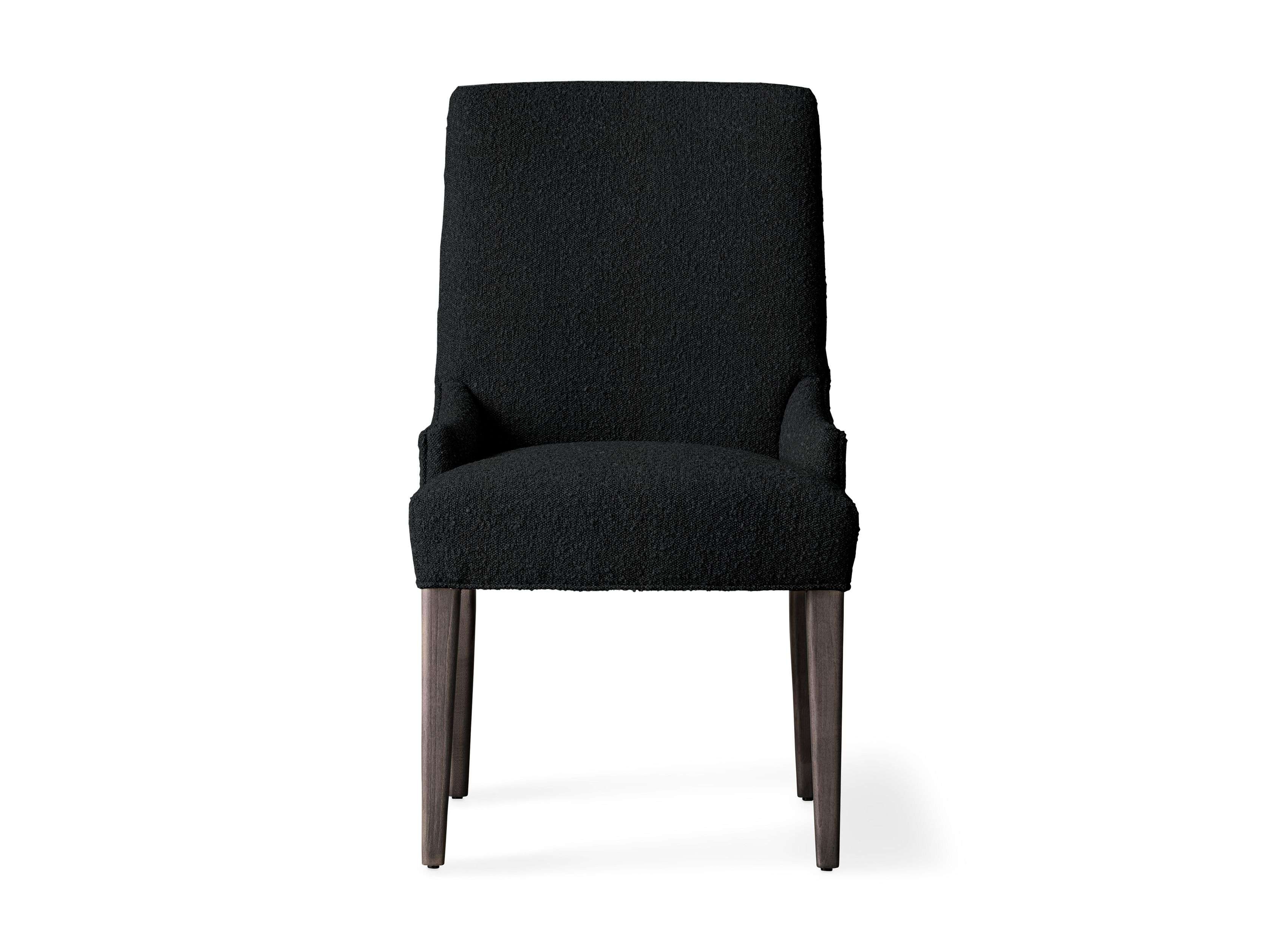 Rhen Dining Chair in Upholstered Burbank Charcoal - Image 0