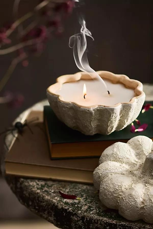 Pumpkin Cardamom Ceramic Candle - Image 0