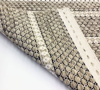 Jinnie Handwoven Wool Rug , 5 x 8', Granite - Image 4