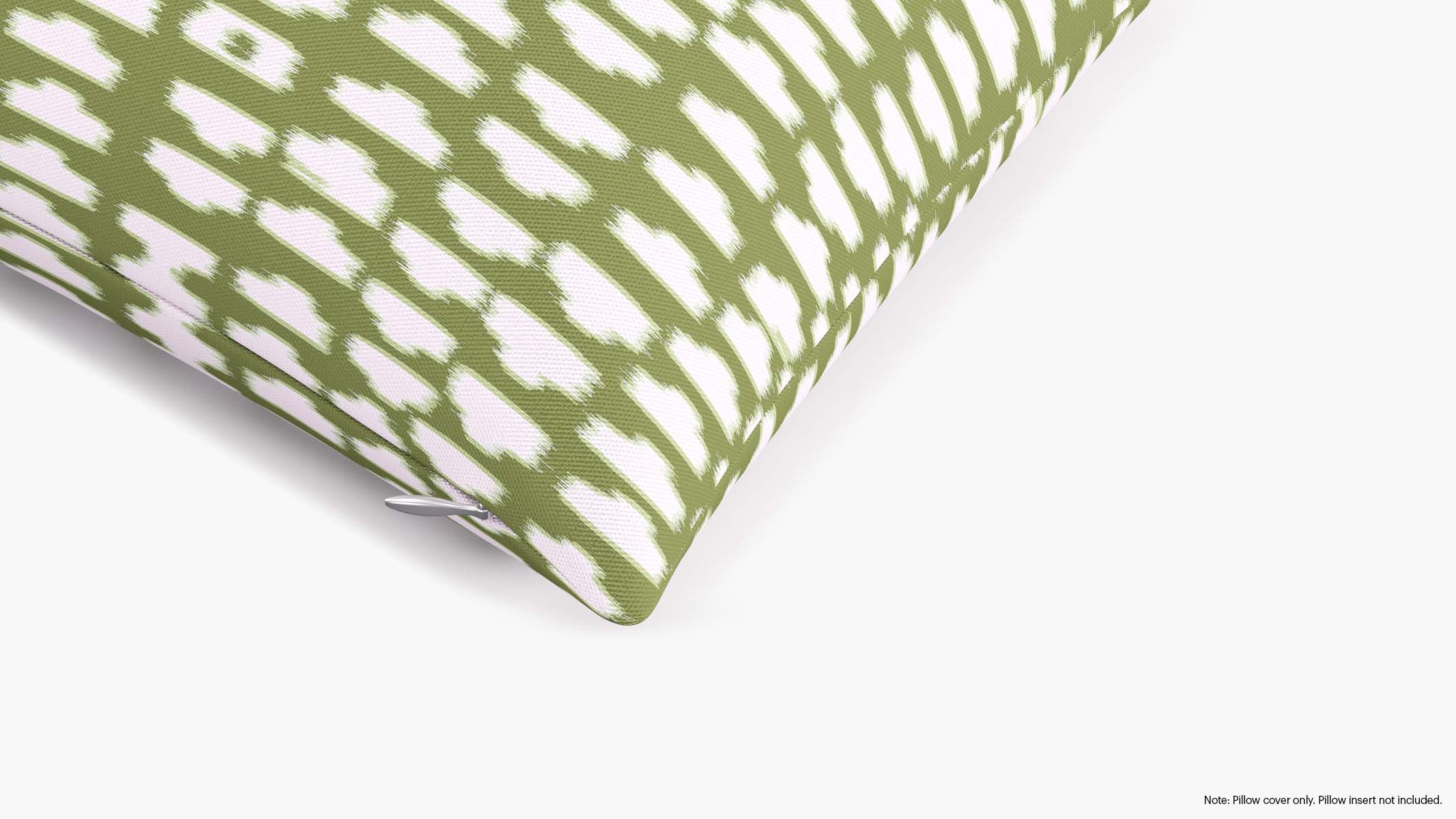 Throw Pillow Cover 14" x 20", Olive Odalisque, 14" x 20" - Image 1