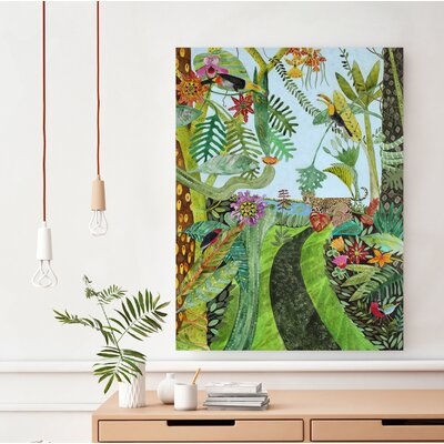 The Greenhouse by Pat Scheurich - Wrapped Canvas Print - Image 0