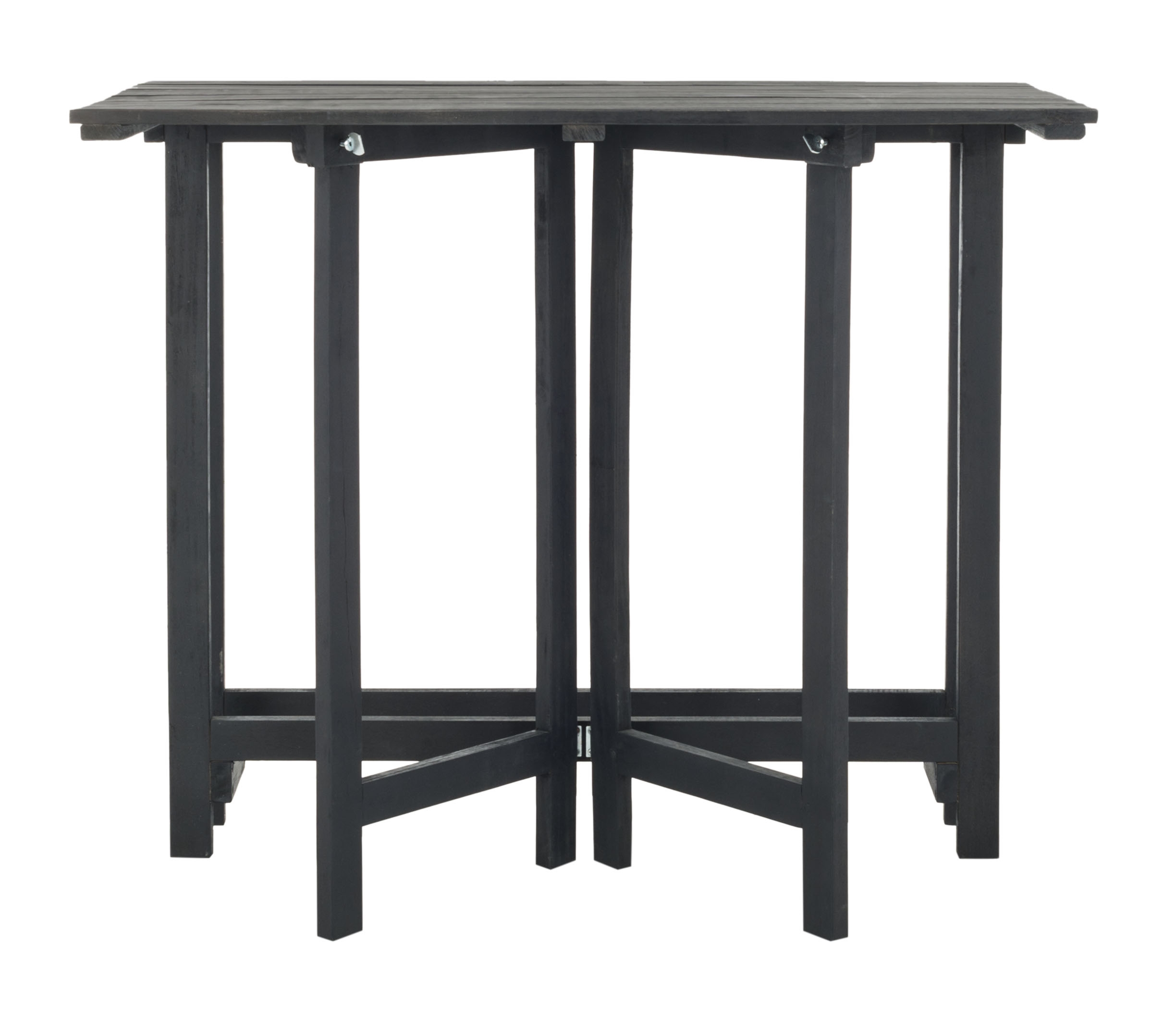 Wilton Balcony Corner Lounge Set - Dark Slate Grey/Navy - Safavieh - Image 1