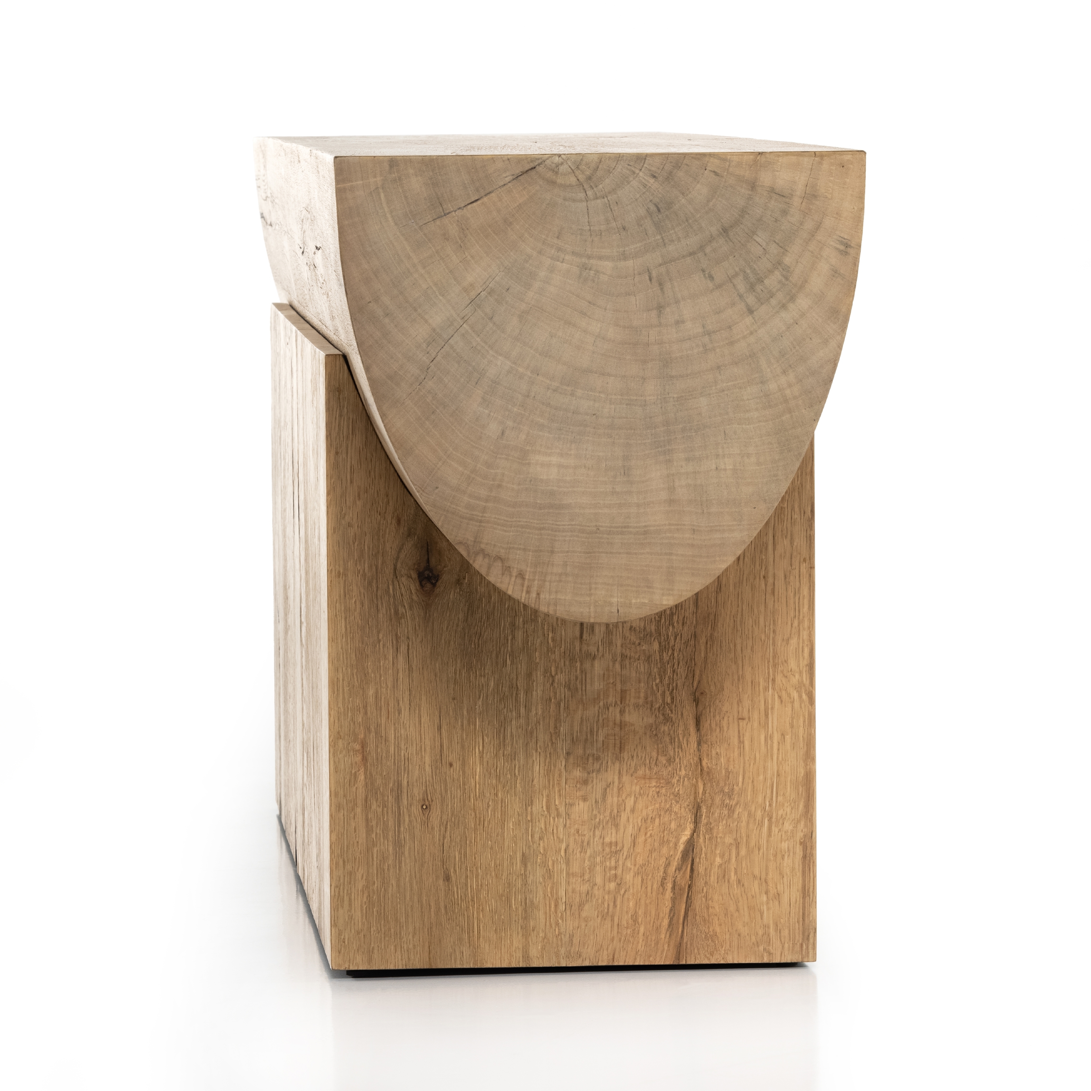 Elbert Console Table-Rustic Oak Veneer - Image 11