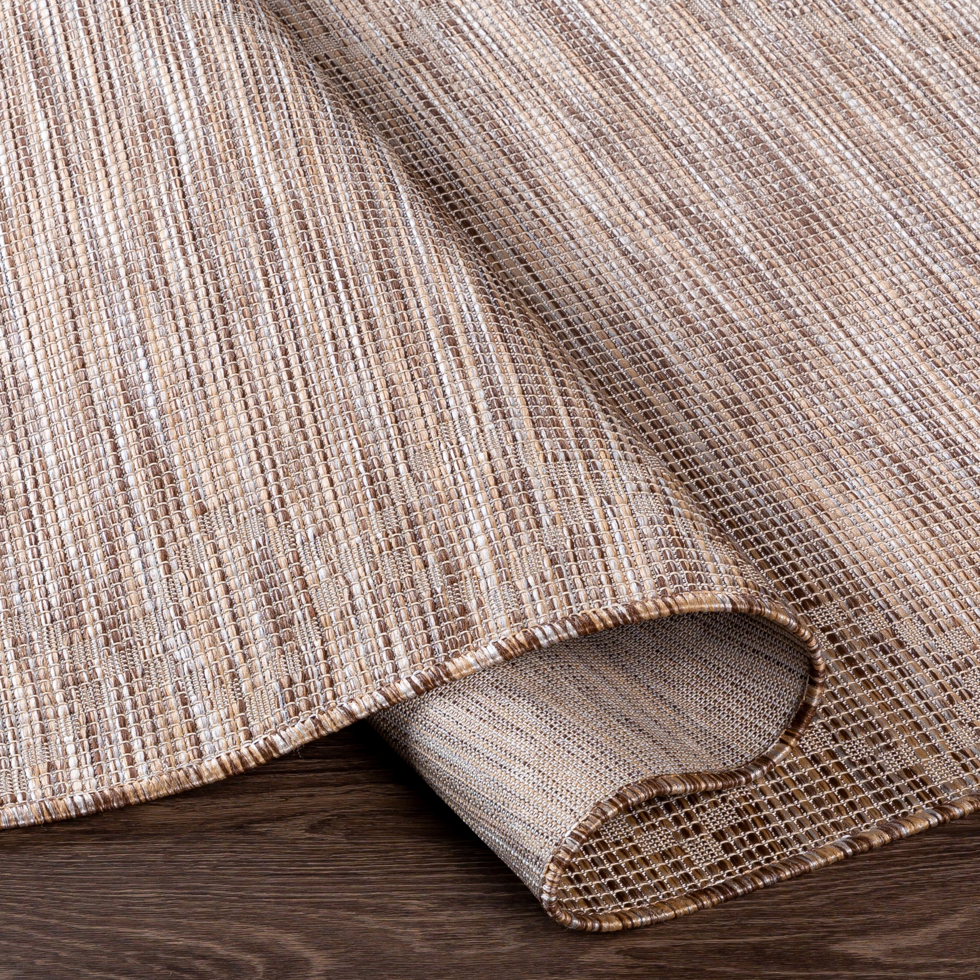 Pasadena Beige Outdoor 2'6" x 4' Machine Woven Rug - Image 4