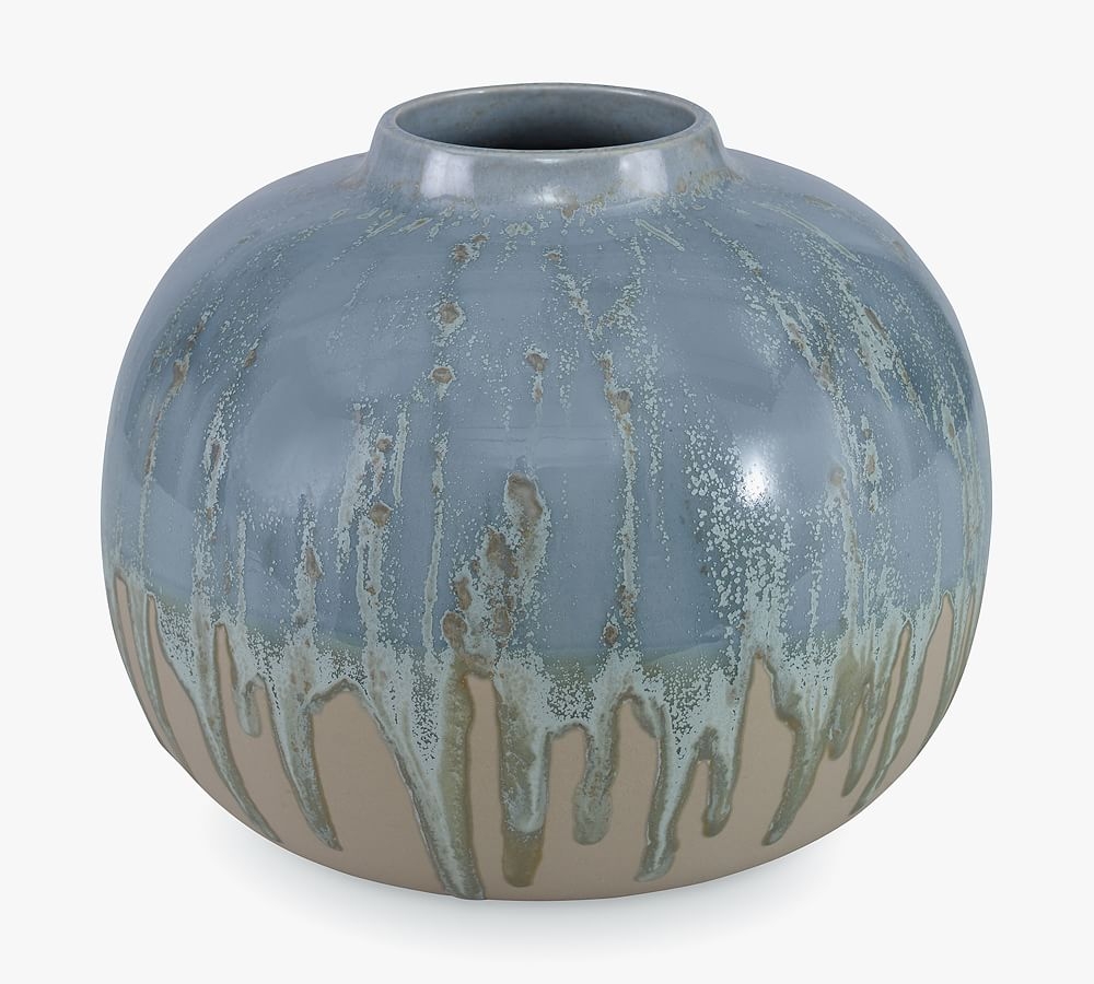 Arley Handcrafted Ceramic Vase, 7"H - Image 0