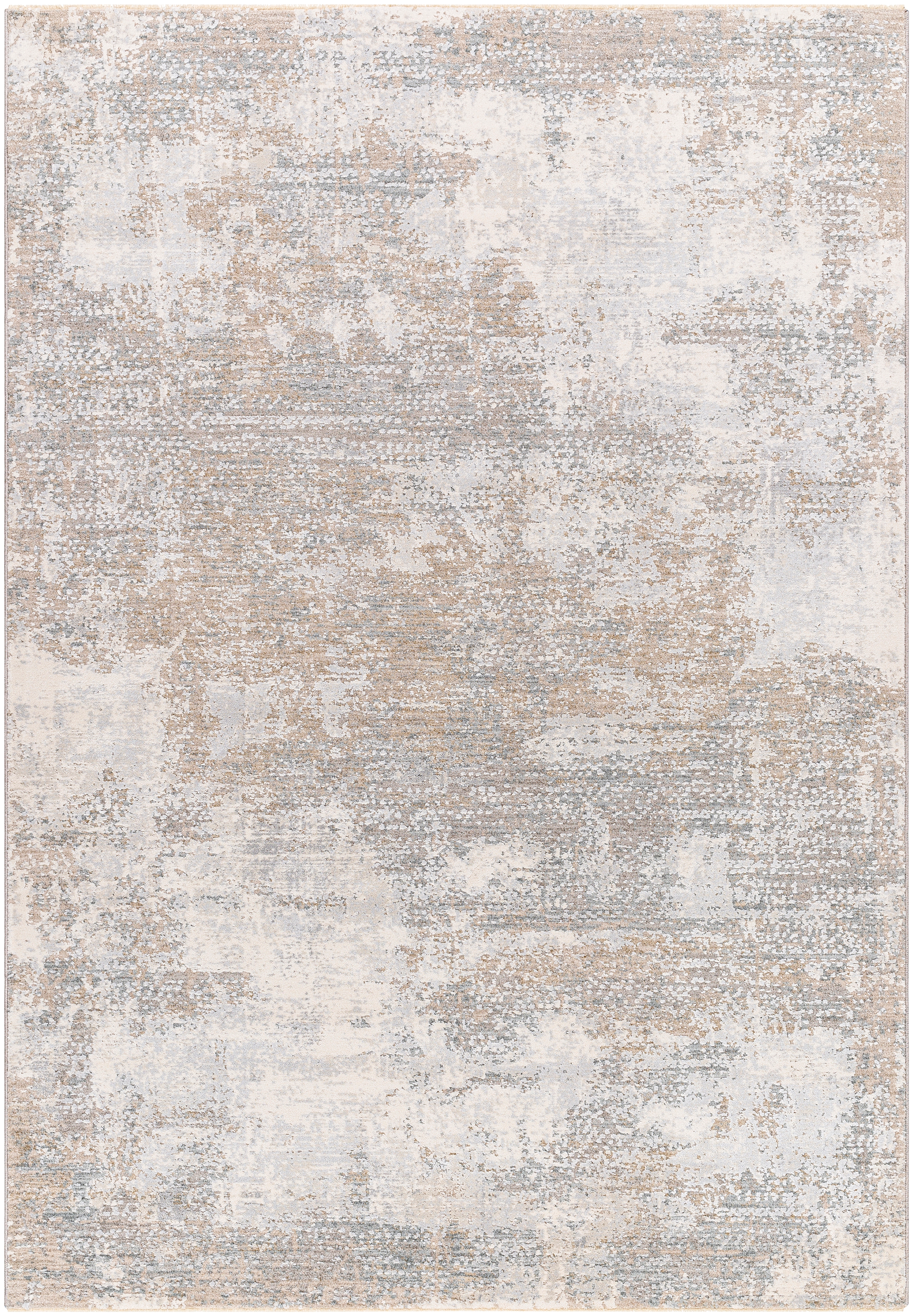 Brunswick Beige Indoor 2'7" x 10' Machine Woven Rug - Image 0