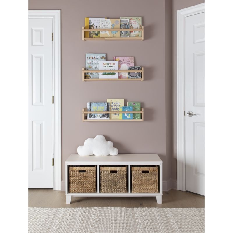 Wonderful Natural Wicker 11" Storage Basket, Set of 4 - Image 4