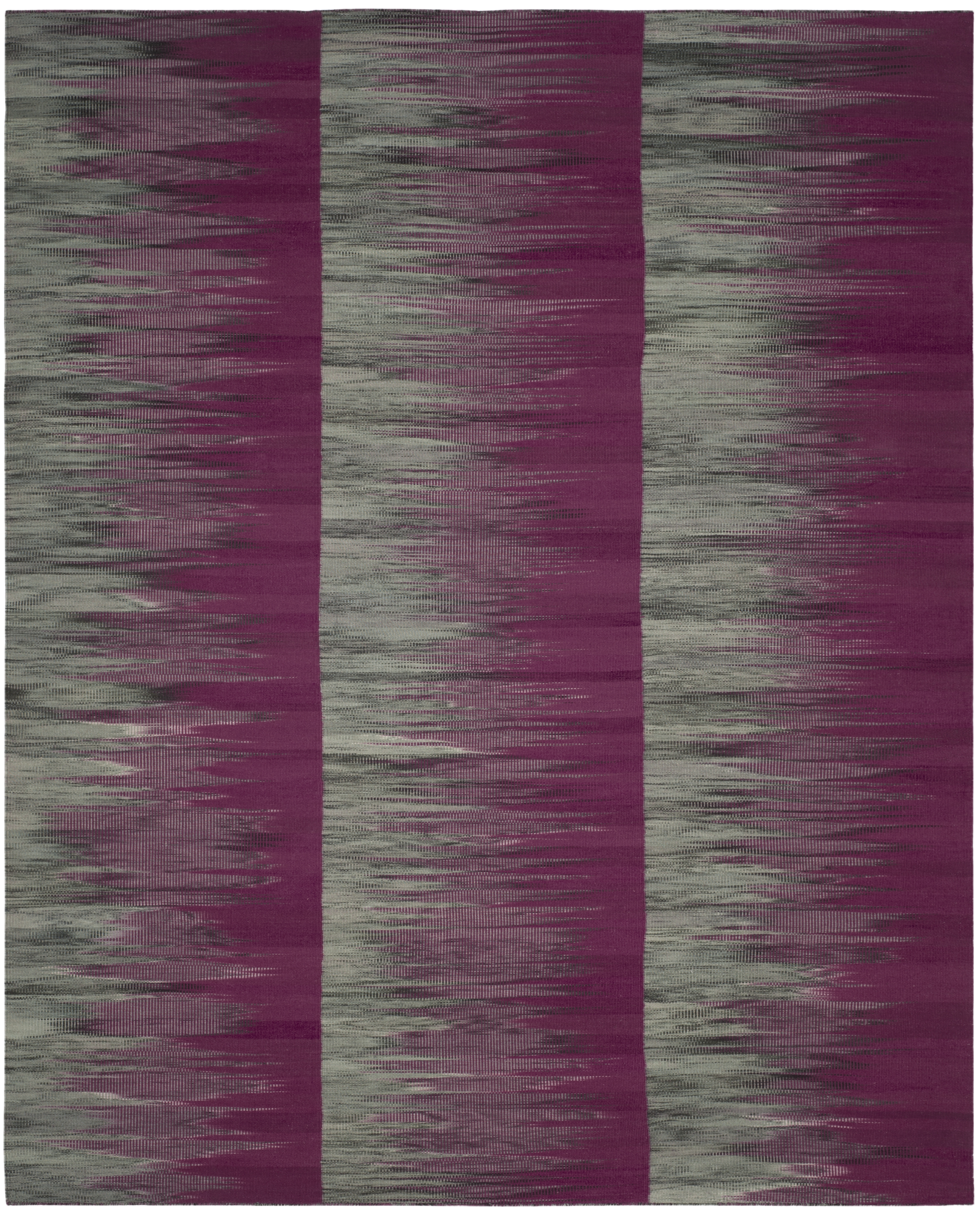 Arlo Home Hand Woven Area Rug, KLM819B, Purple/Charcoal,  8' X 10' - Image 0
