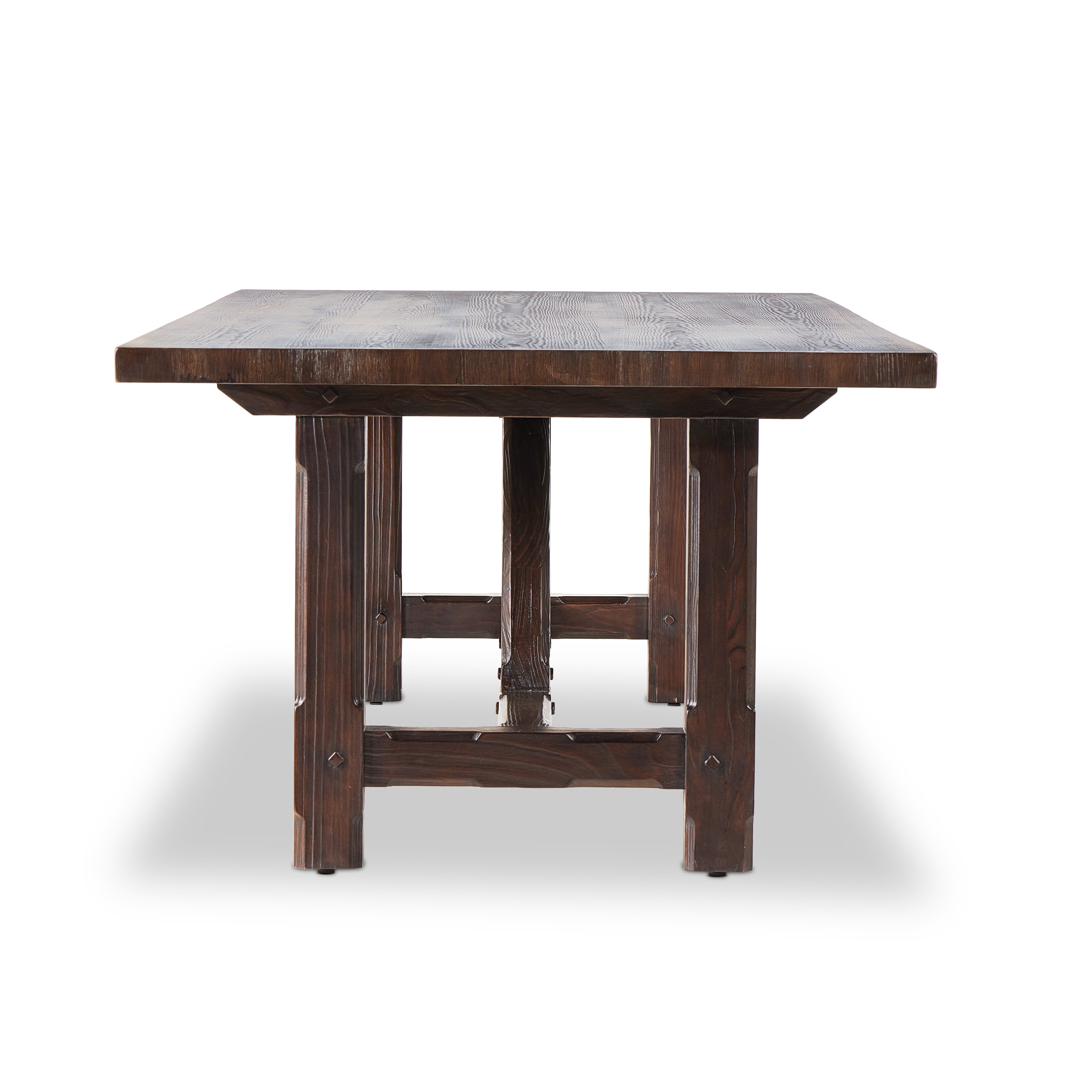 The Arch Dining Table-Medium Brown Fir - Image 3