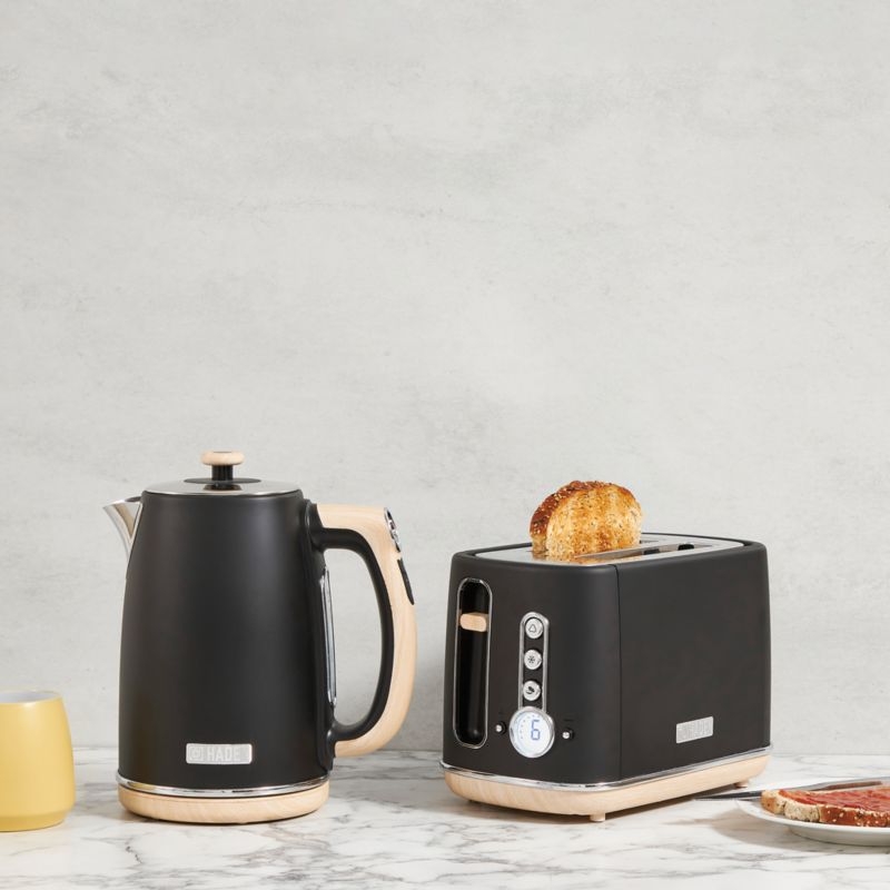 Haden Dorchester Matte Black 2-Slice Toaster - Image 1