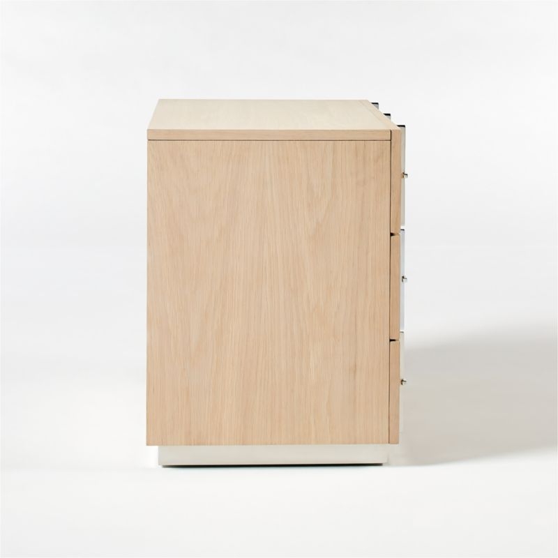 Bowen Oak Inlay Nightstand - Image 4