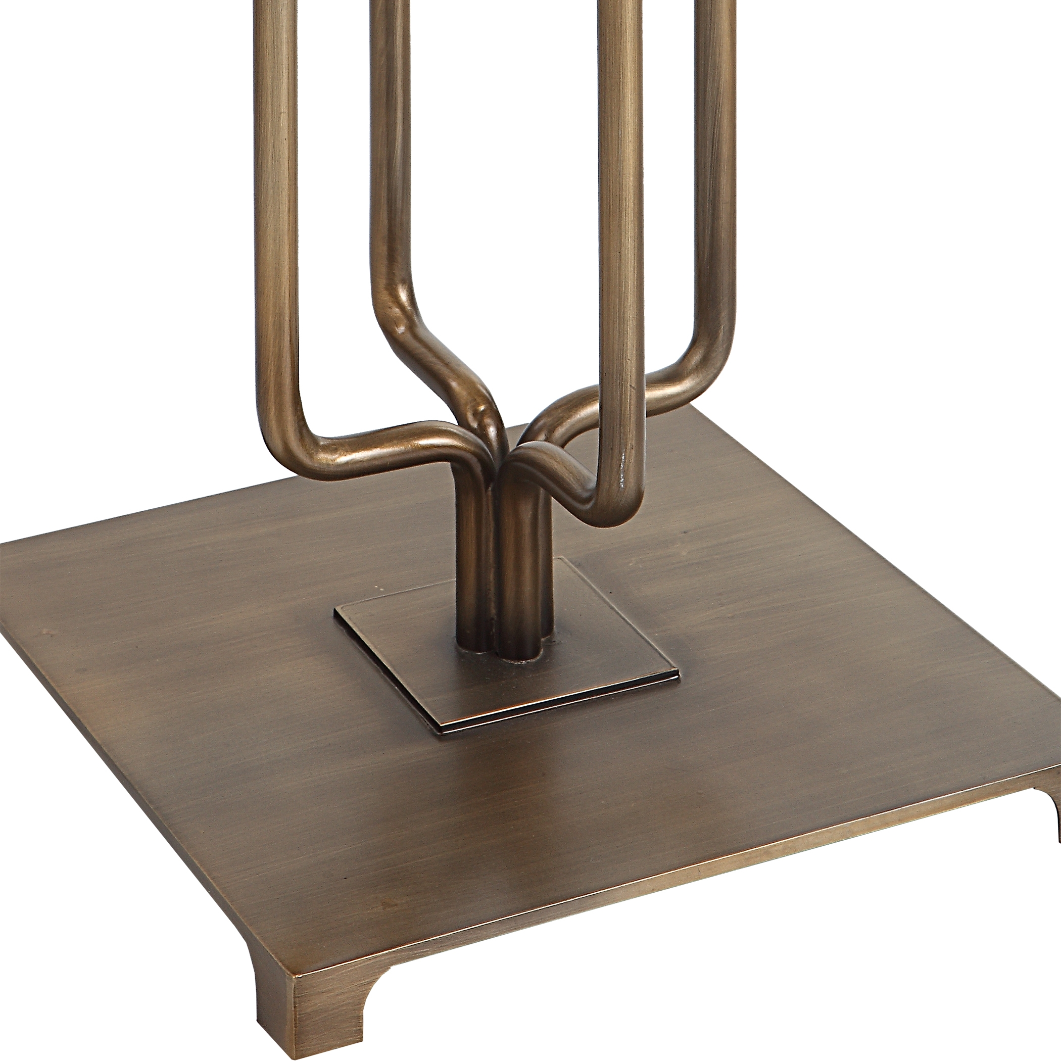 Link Brushed Gold Floor Lamp - Image 6