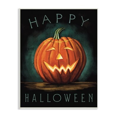 Happy Halloween Happy Jack-O-Lantern Smile Festive - Image 0