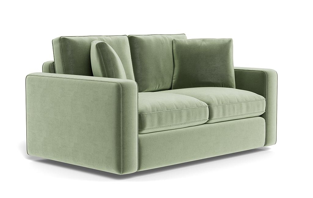 James Loveseat with Contrast Piping - Image 1