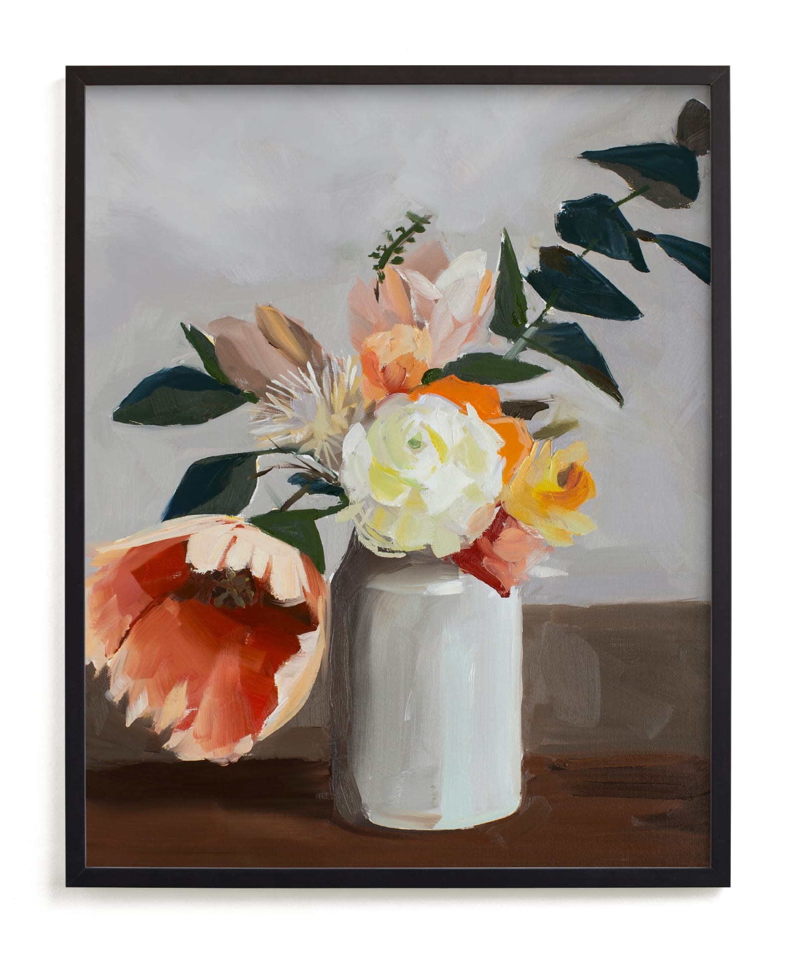 Peach Poppy Limited Edition Fine Art Print 2 - Image 0