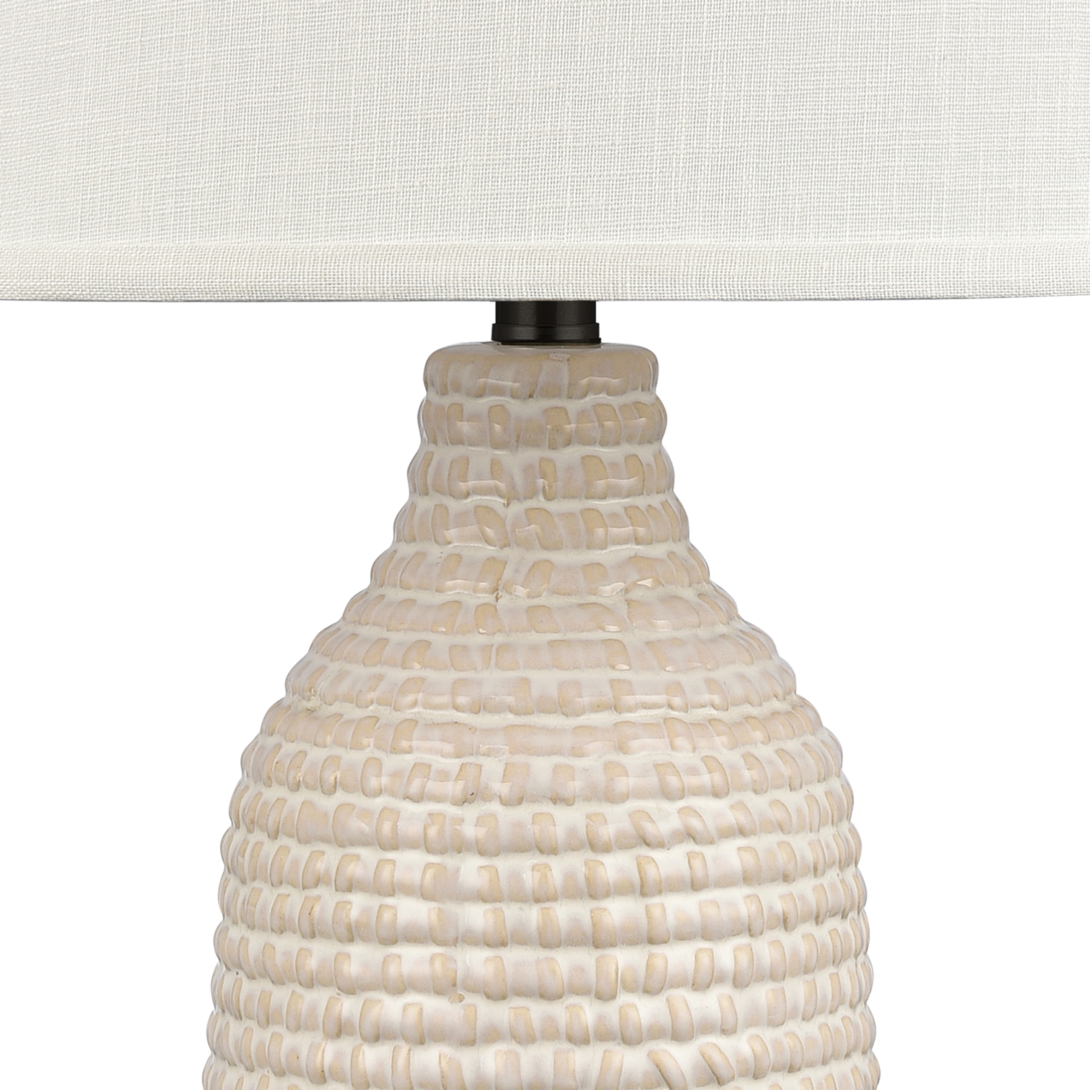 Kari 28'' High 1-Light Table Lamp - Cream - Image 3