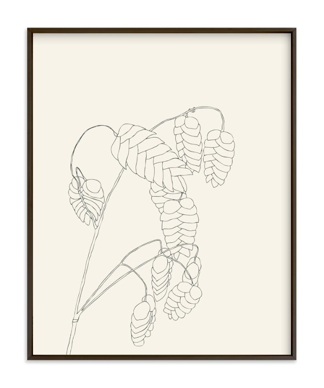 Grass With Seeds Art Print - Image 0