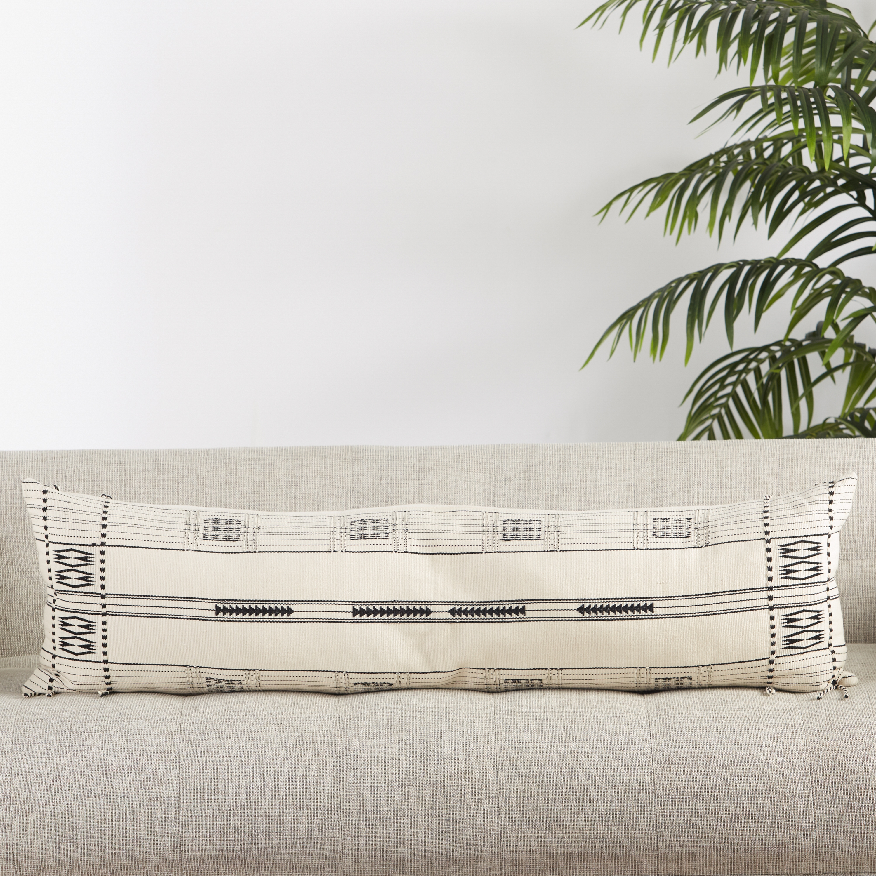 Zeliang Long Lumber Pillow Cover, 48" x 13" - Image 3