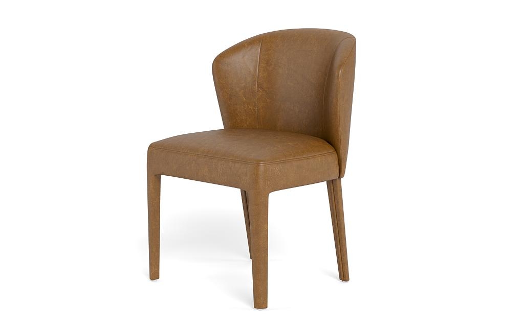 Pratt Leather Fully Upholstered Chair - Image 2