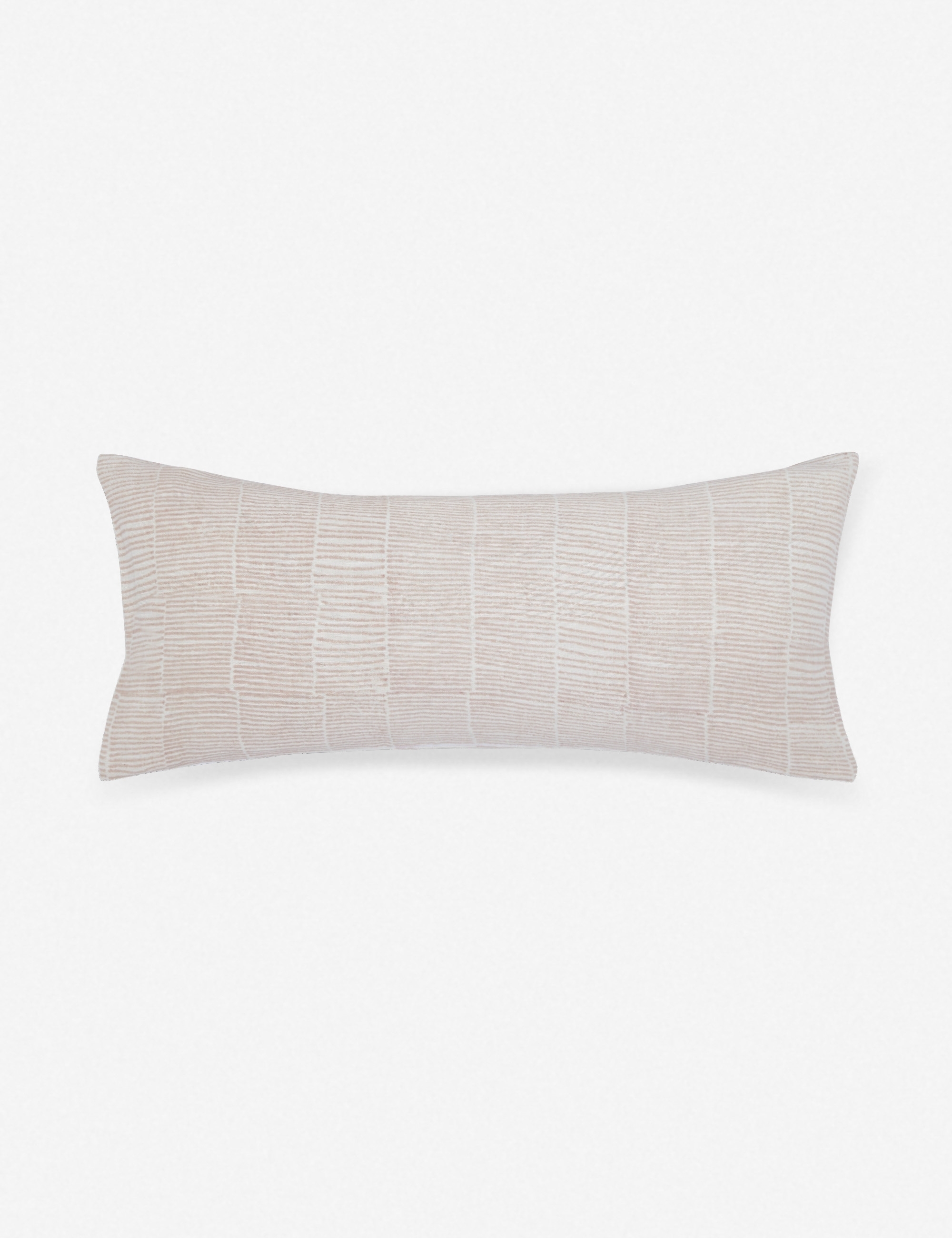 Claudette Long Lumbar Pillow, Blush - Image 1