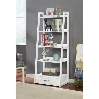 Auxvasse 5 Shelf Ladder Bookcase - Image 0