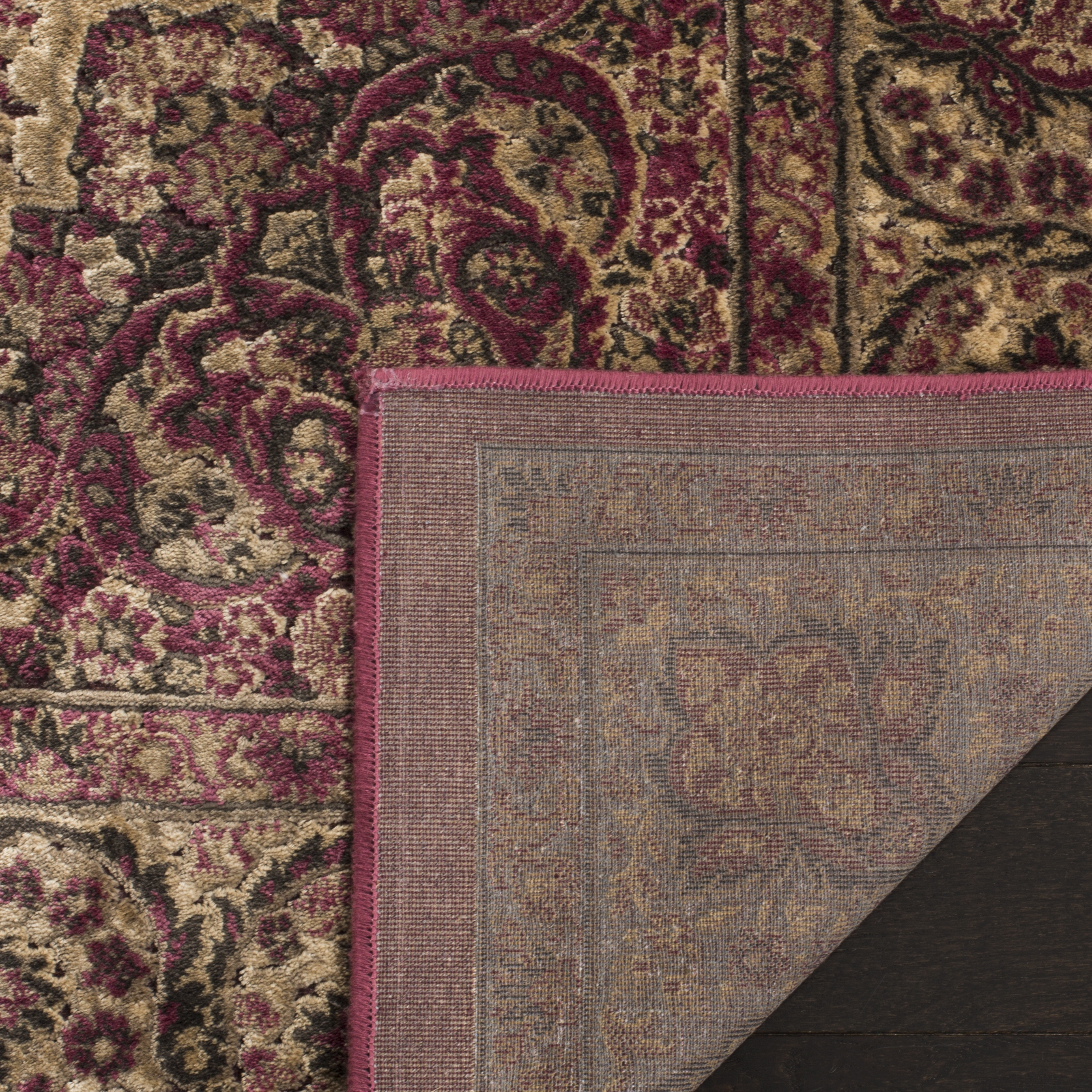 Arlo Home Woven Area Rug, PAR369-5888, Rose,  5' 3" X 7' 6" - Image 3