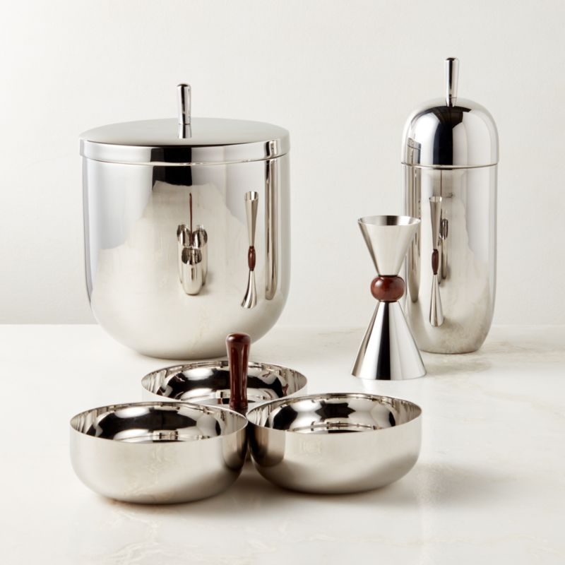 Kalman Polished Stainless Steel Cocktail Shaker - Image 1