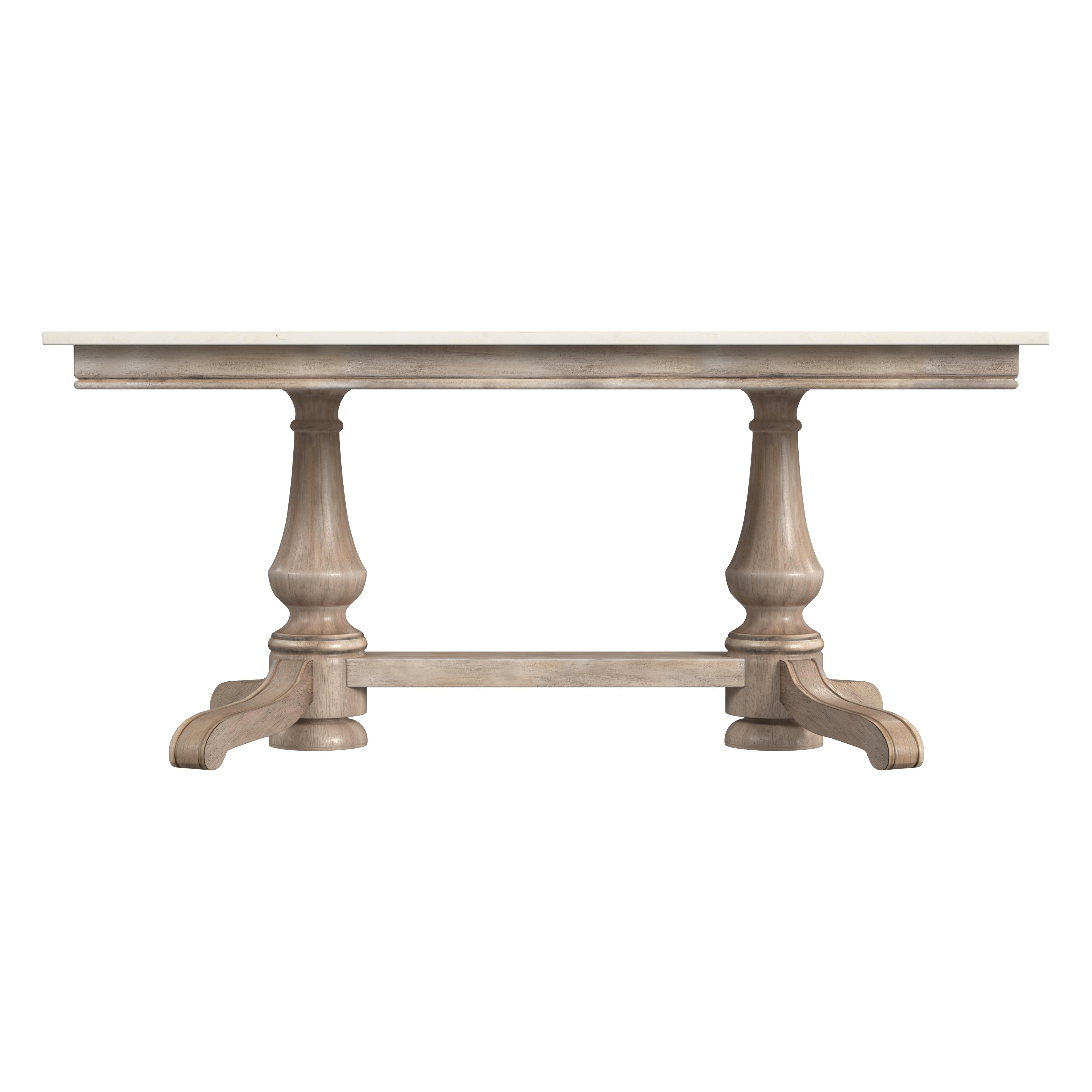 Danielle Sandalwood Beige Dining Table - Image 1