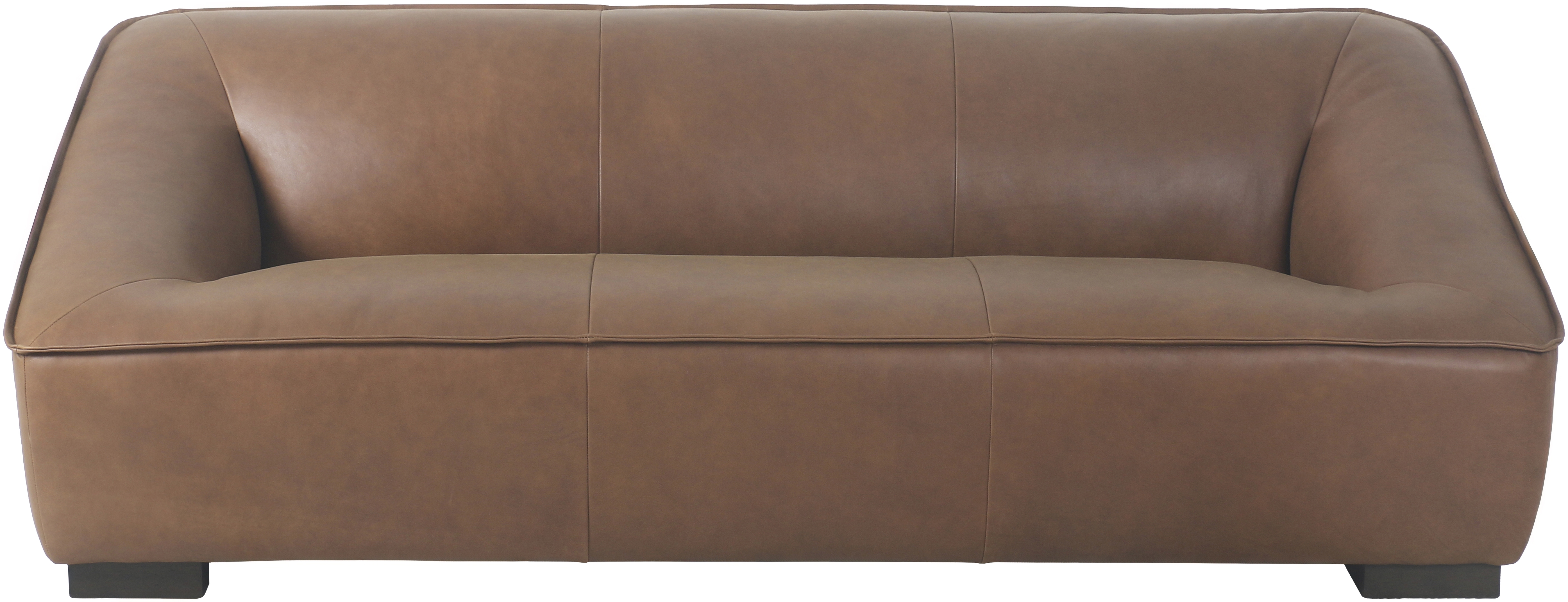 Alba Leather 32"H x 93"W x 42"D Sofa - Image 0