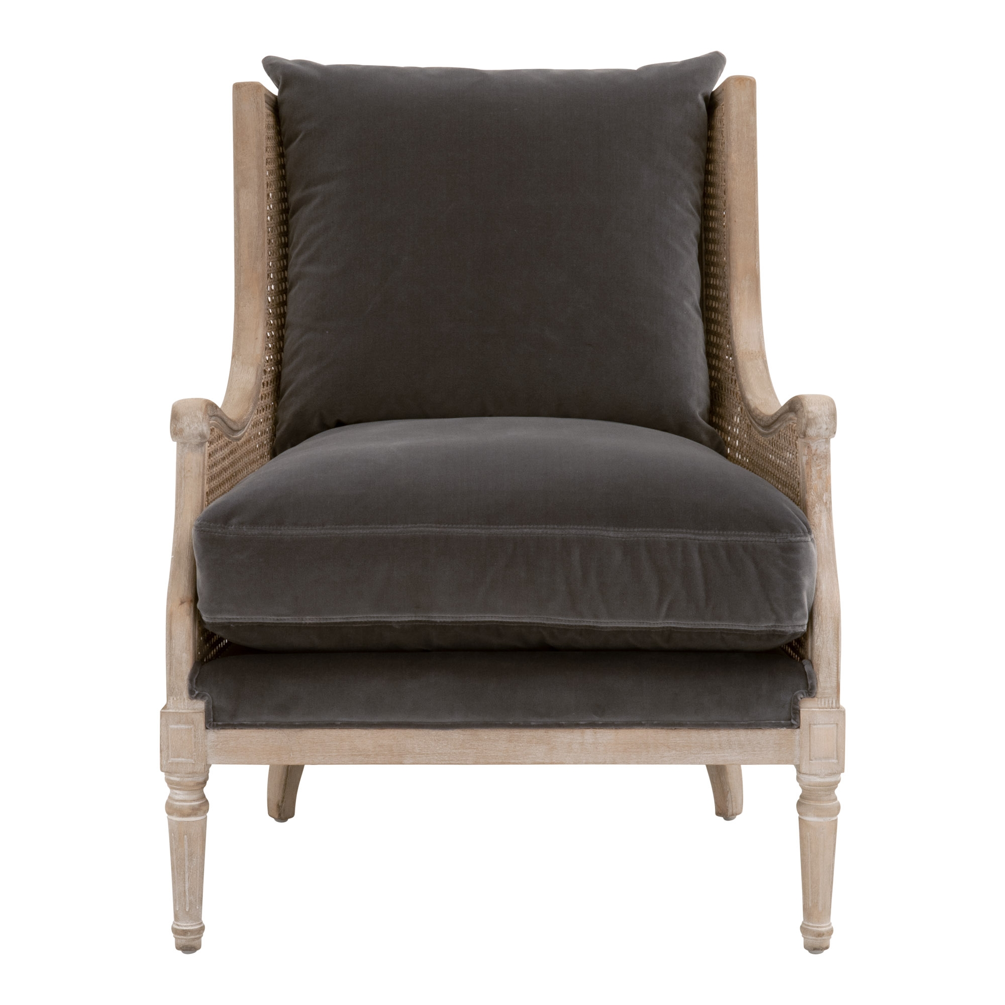 Churchill Club Chair, Dark Dove - Image 0