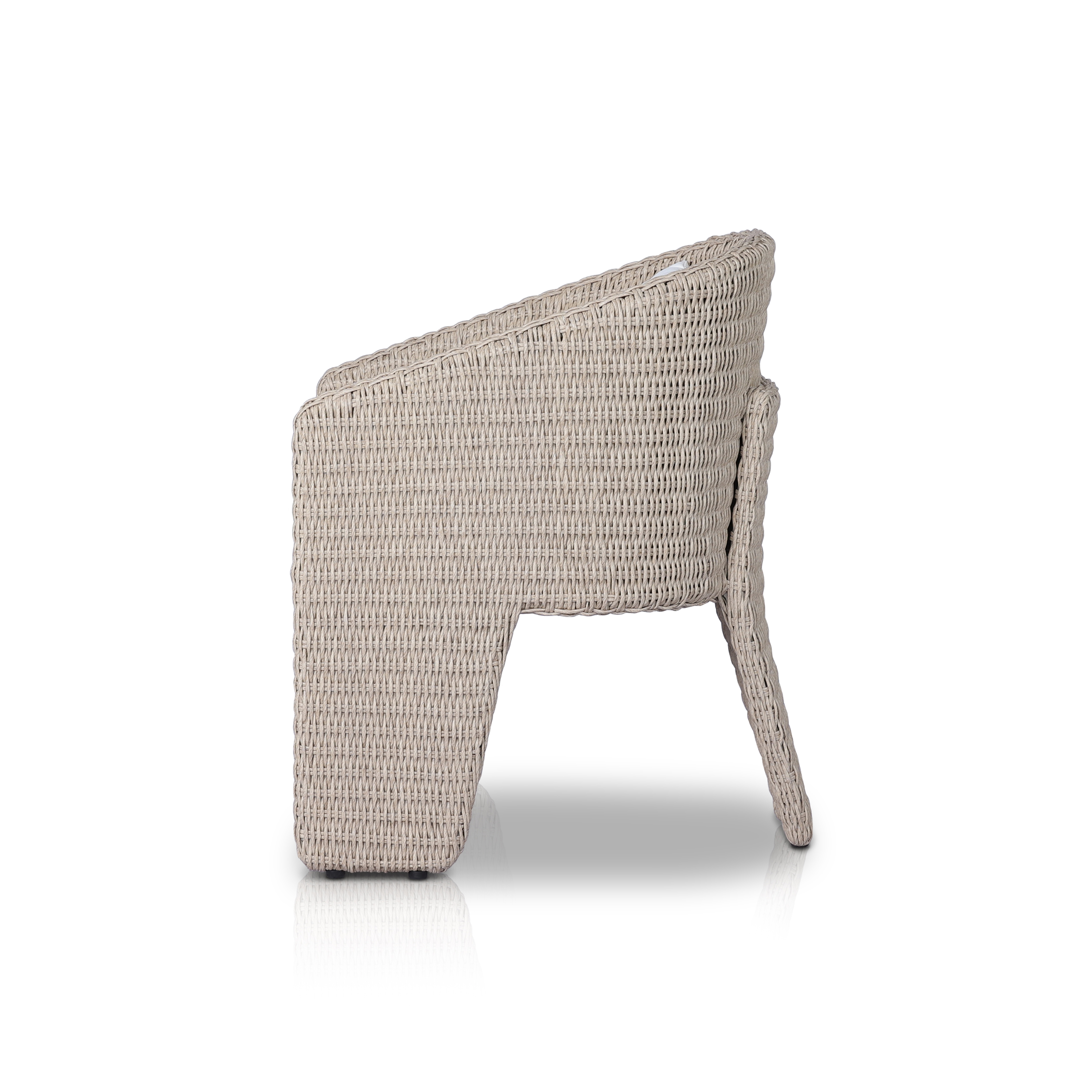 Fae Outdoor Dining Chair - Stinson White - Image 4