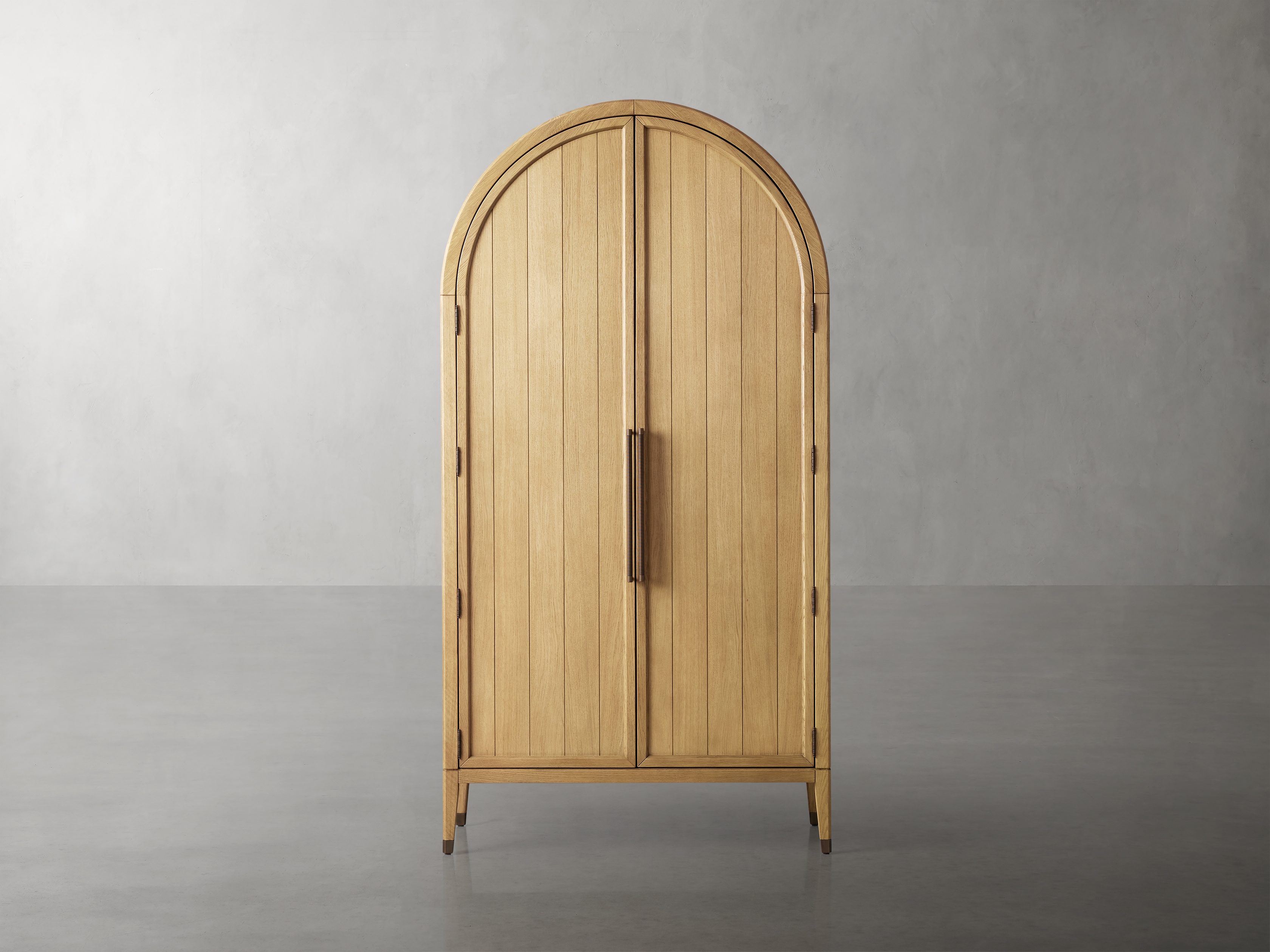 Hattie Cabinet in Wood 46" Natural  Honey  - Image 0