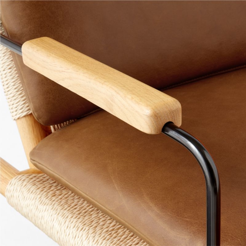 Anacapa Saddle Leather Lounge Chair - Image 9
