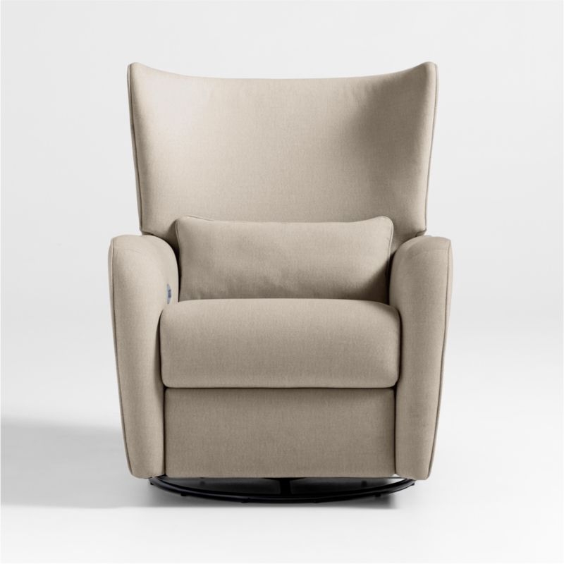 Aurora Sand Castle Nursery Electronic Power Recliner with Night Light - Image 9
