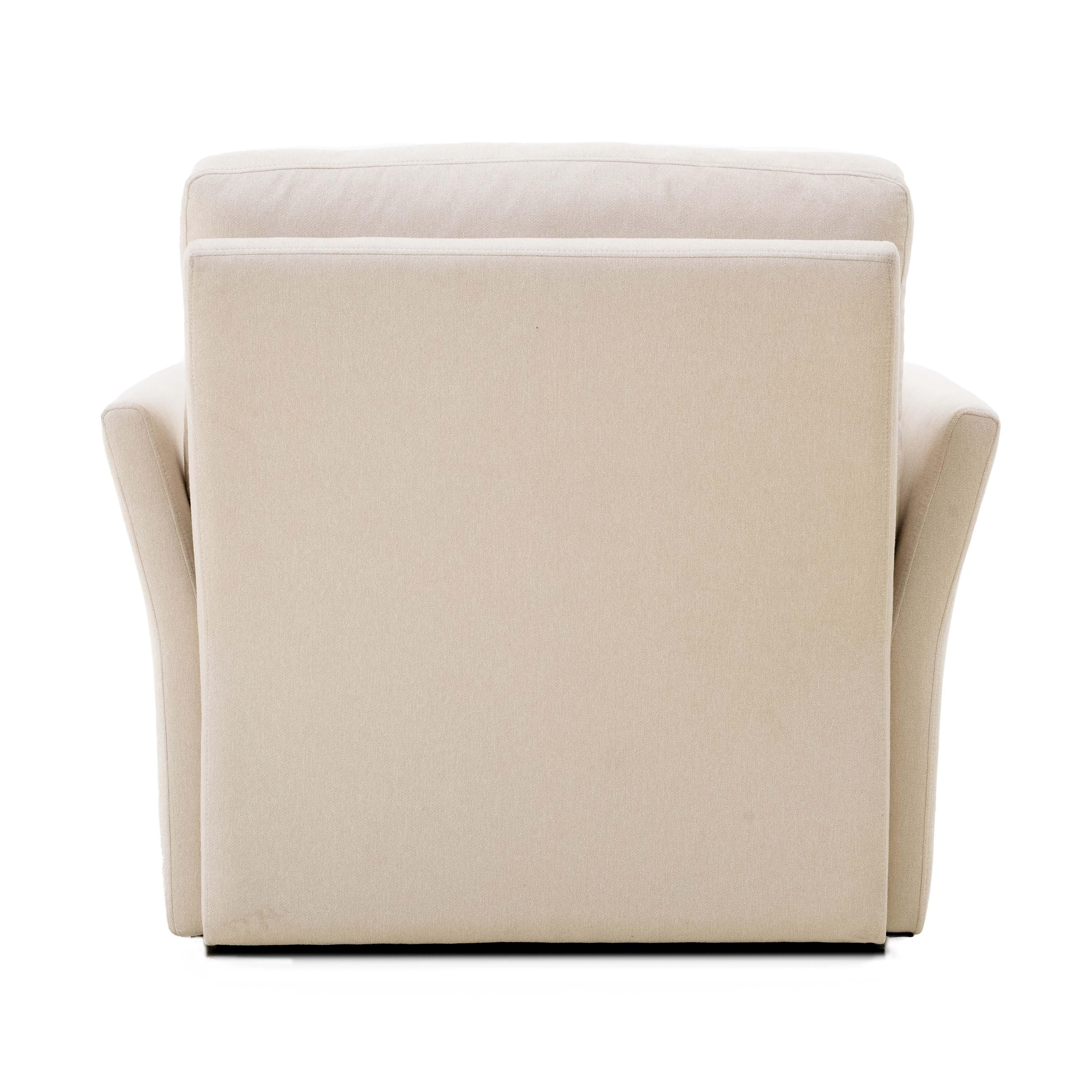 Catarina Cream Swivel Accent Chair - Image 5