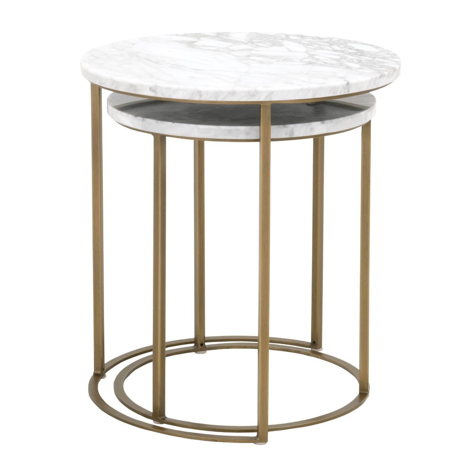 Carrera Round Nesting Accent Table - Image 1