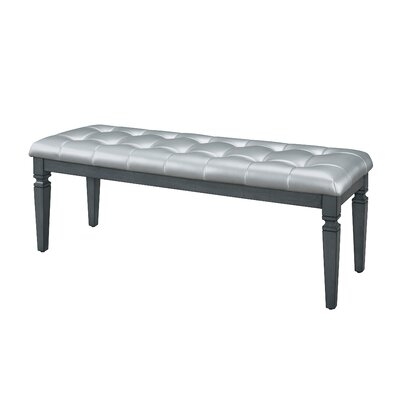 Arignote Faux Leather Bench - Image 0