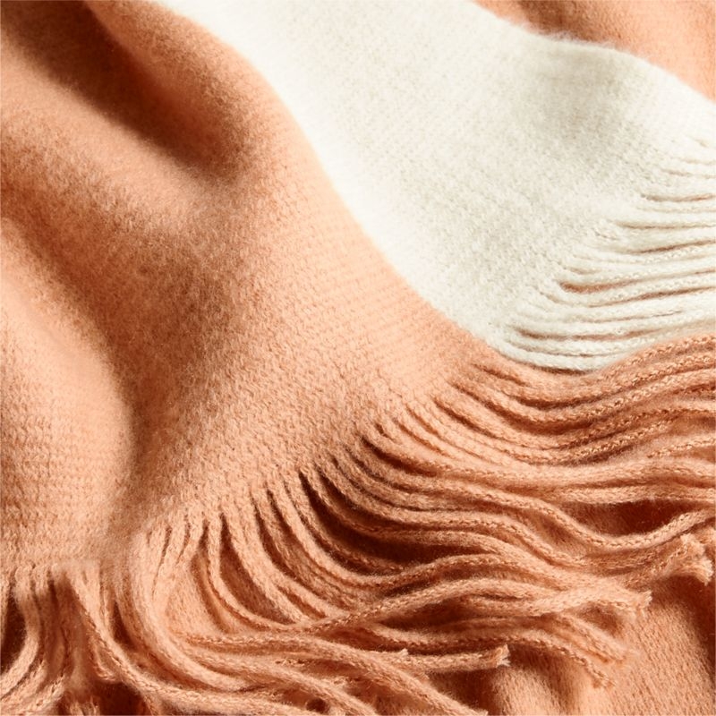 Tepi 70"x55" Blush Throw Blanket - Image 2