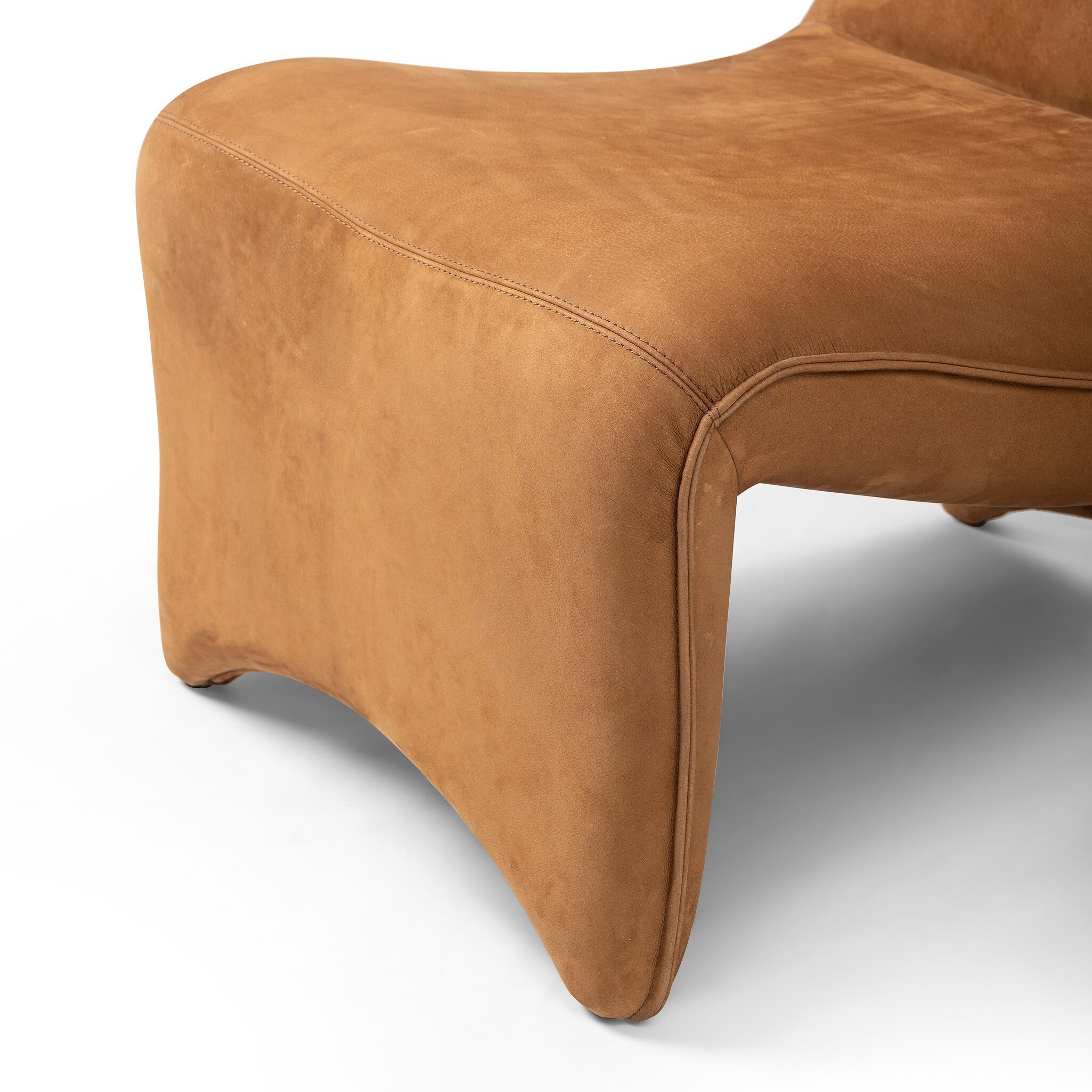 Bridgette Chair - Nubuck Cognac - Image 7