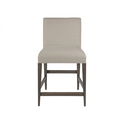 Madox Upholstered Low Back Barstool - Image 0