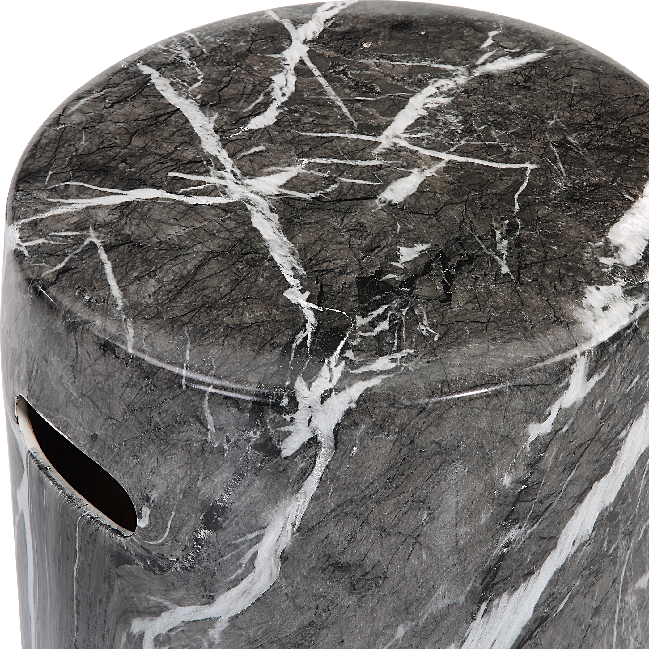 Marvel Marbled Garden Stool - Image 7