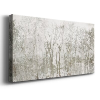 Shimmering Trees - Wrapped Canvas Print - Image 0
