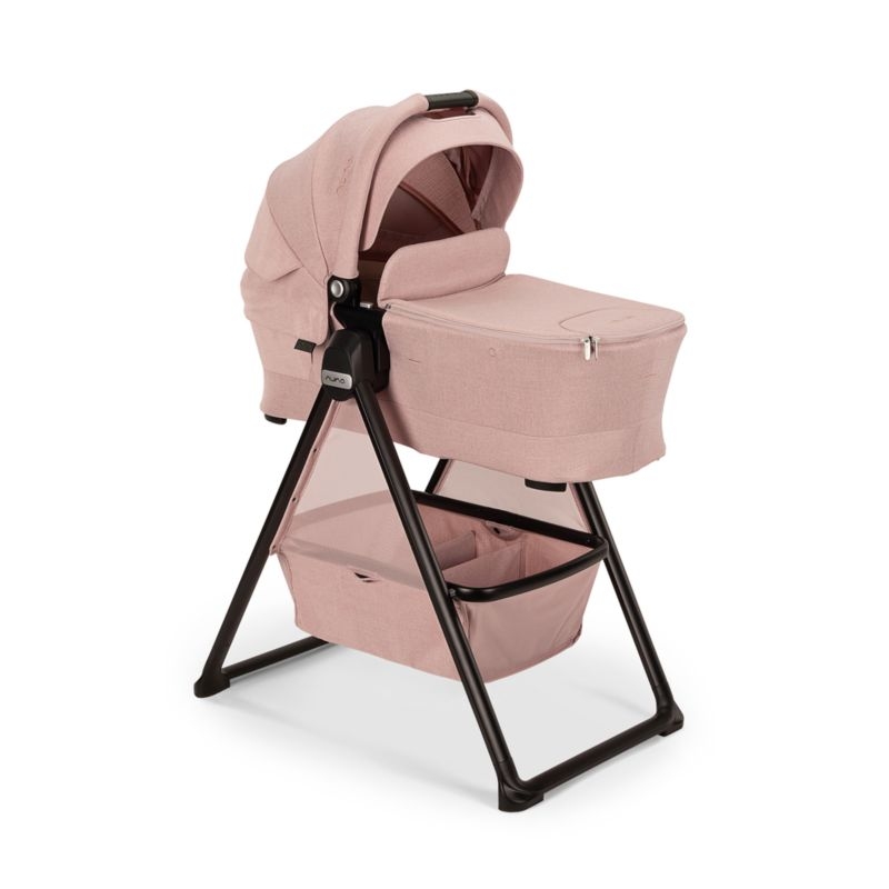 Nuna ® LYTL ™ Thistle Pink Baby Bassinet with Stand - Image 1