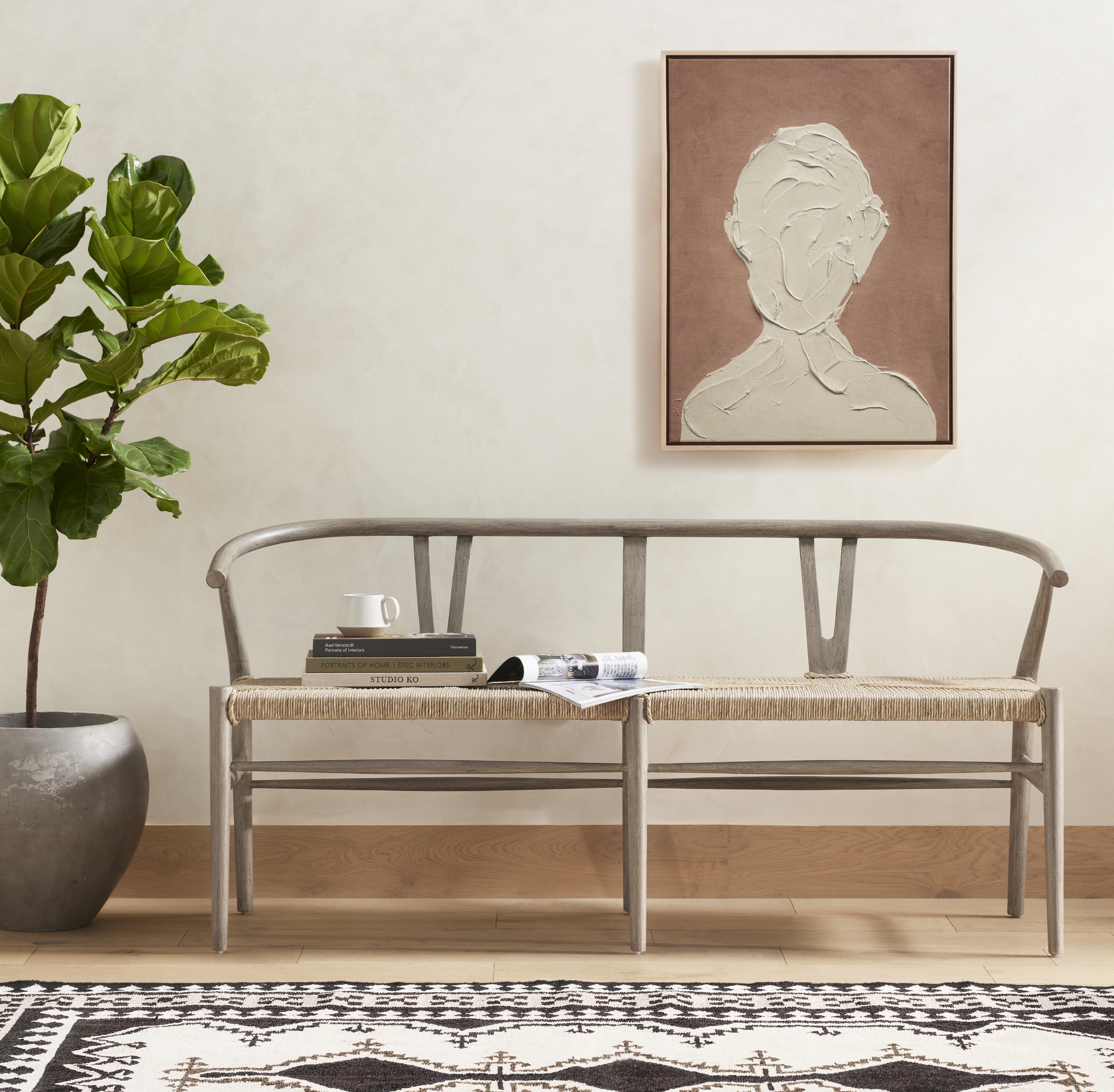 Portrait 3 by Coup D'esprit - Natural Maple Floater - Image 5