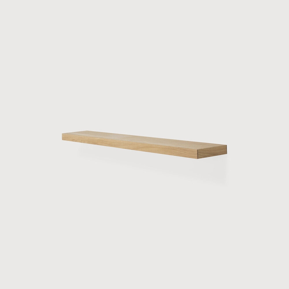 Ethnicraft Wall Oak Solid Wood Floating Shelf - Image 0
