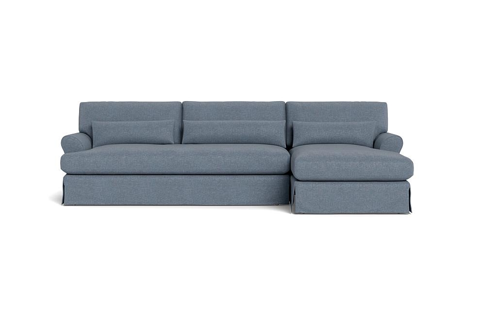 Maxwell Slipcovered Sectional Sofa with Right Chaise by Apartment Therapy - Image 0