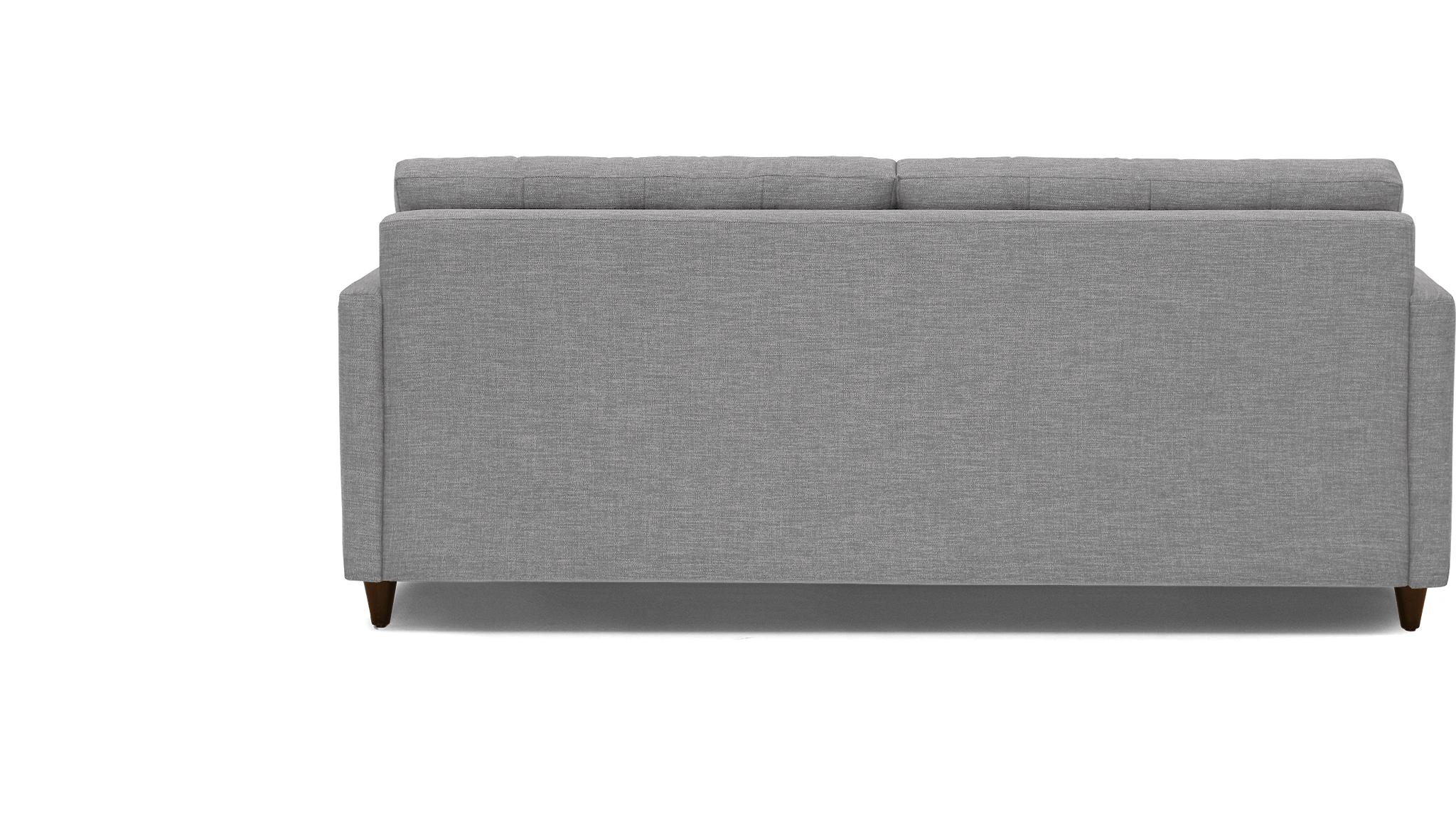 Gray Eliot Mid Century Modern Sleeper Sofa - Royale Ash - Mocha - Standard Foam - Image 4